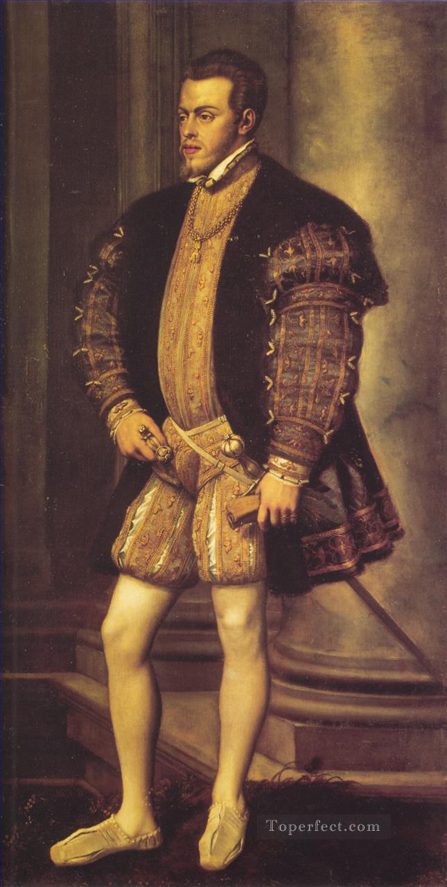 フェリペ 2 世ティツィアーノ ティツィアーノの肖像油絵
